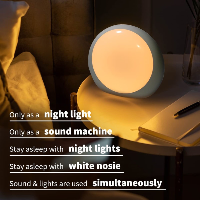iDealSleep Brown Noise Sounds Machine White Noise Machine with 30