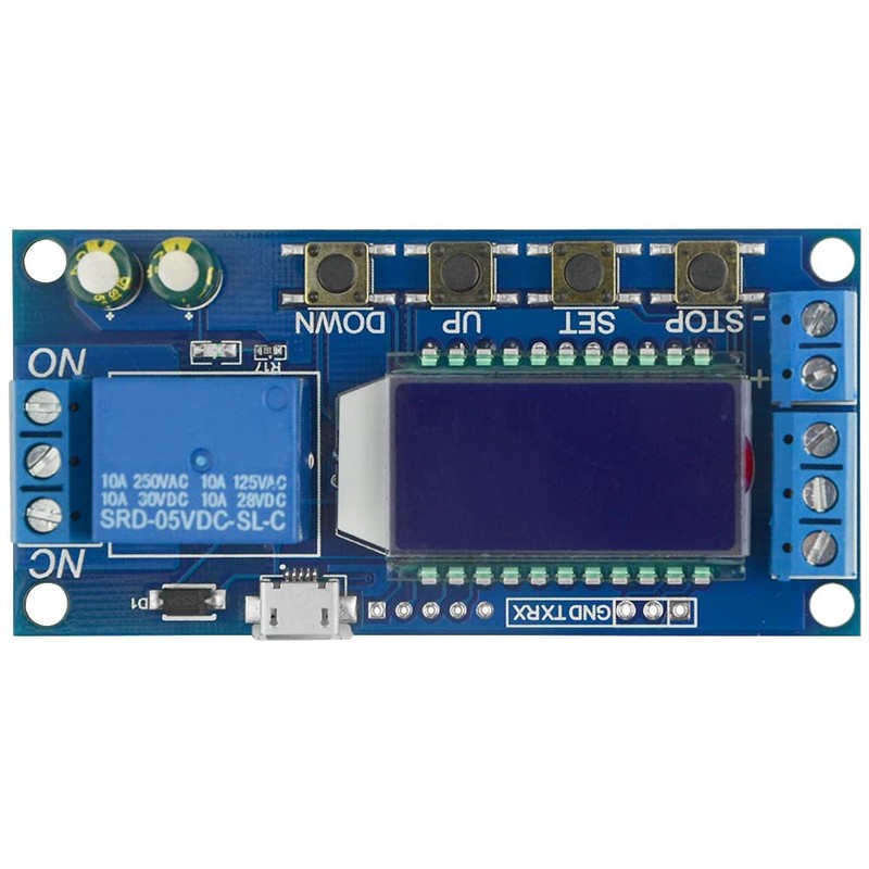 BGTXINGI One Channel Time Relay Module Delay Controller Board Trigger