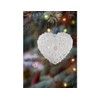 CF Collection Engraved Heart Christmas Tree Ornament [Pack of 1]