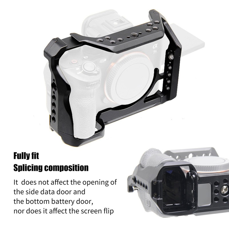 Camera Full Body Cage Light Weight Metal Camera Accessory for