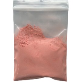 HZSanZ Glow in The Dark Powder 1oz - Ultra Bright Luminescent Pigment for Crafts, Slime, Resin, Nails, Epoxy, DIY Projects - Long Lasting Glow Effect, Non-Toxic & Waterproof - Red (8043)