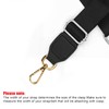 KINBOM 4pcs Snap Hook Swivel Clasp, Replacement D-Rings Swivel Snap