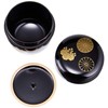 Nakatani Bros 33-4805 Yamanaka Lacquer (With Inner Lid) Black Takadai