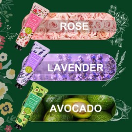 Gifts for Women, Christmas Gifts Set 3 Christmas Hand Cream and 2 Pairs Cuddly Socks Women, Hand Cream Set Small Advent Calendar Gift Set for Girlfriend Mum Birthday Anniversary Valentine's Day