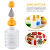 Eolilim 6PC Icing Piping Kit, Plastic Icing Bottles Easy to