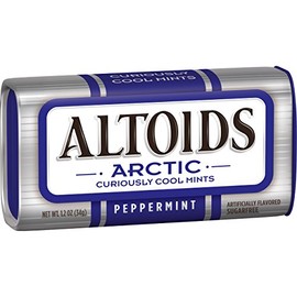 ALTOIDS Arctic Peppermint Breath Mints, 1.2-Ounce Tin