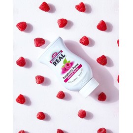 Raspberry Reàl Infused Exotics, Raspberry Puree Infused Syrup, 16.9 FL OZ Squeezable Bottle (Pack of 3)
