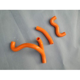 Silicone Radiator Hose For 2012-2020 50 SX 50SX Mini 50 SXS 2012 2013 2014 2015 2016 2017 2018 2019 2020 (ORANGE)