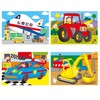 Galt Toys, 4 Puzzles in A Box - Vehicles, for