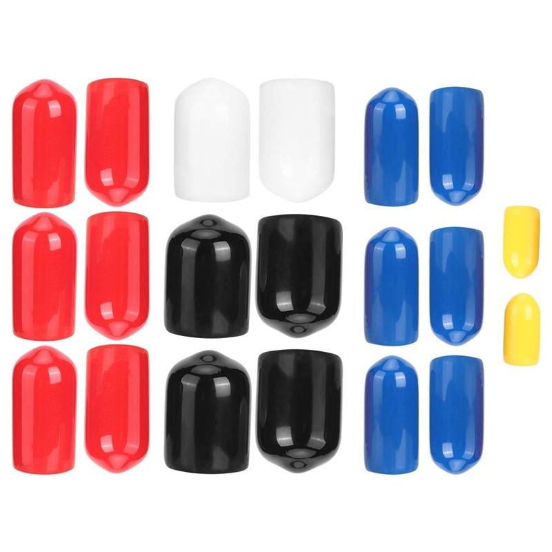 KIMISS Engine Vacuum Line Cap, 20 Pieces PVC Vacuum Line
