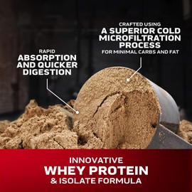Muscletech Whey Protein Powder (Double Rich Chocolate, 2LB) - Nitro-Tech Whey Protein Isolate Smoothie Mix for Lean Muscle & Recovery - 24g of Whey Gold for Women & Men - Packaging May Vary