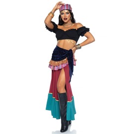 LEG AVENUE Women's 86997 Adult Sized Costumes, Multicoloured, S, multi-coloured