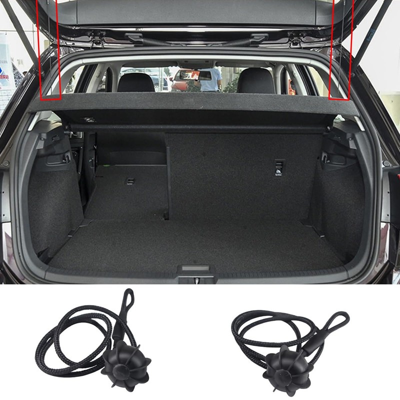 JNNJ 2 pieces rear retaining strap, parcel shelf retaining straps,