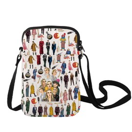 LEVLO Villanelle & Eve Crossbody Bag Villanelle And Eve Fans Gift Sorry Baby LA Villanelle Shoulder Bag Eve TV Show Merch, Eve Apple C Bag