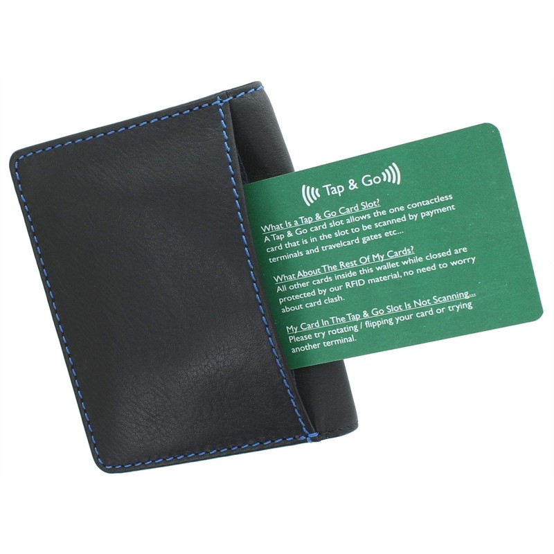 VISCONTI Spectrum Collection Alder Leather Wallet with RFID and Tap