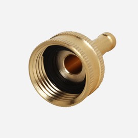 Maxmoral 2PCS 48MM/1.88Inch Jet Sweeper Nozzle Solid Brass Jet Cleaner Nozzle Suitable for Tap and Couplings and Hose Connection