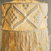 Giilayky Handmade Wall Tapestry Lampshade Macrame Boho Decor Handcraft Tapestry