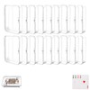 oooaooo Pack of 18 Playing Cards Box, Card Storage Box,