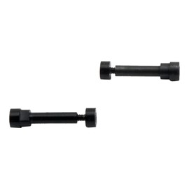 1 Pair Metal Hinge Swivel Screw Hinge Pins Fit for Bose QuietComfort 35 II/QC35 I/QC35 II/QC45/QC25 Headphones (Black)