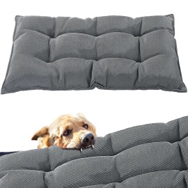 Hombys Chew Proof Dog Bed Indestructible and Durable Dog Crate Bed for Aggressive Chewe