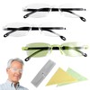 panthra 3 Pcs of Intelligent Dual Focus Glasses, Presbyopia Glasses