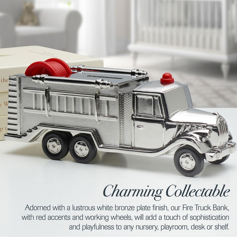 Wallace Baby Fire Engine Bank
