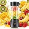Portable Personal Blender, Cordless USB Rechargeable Mini Smoothie Maker with