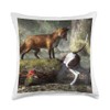 Outfoxed Throw Pillow