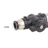 Pneumatic Connector POWERTOOL Plastic Ball Valve Lever Shut Off Valve