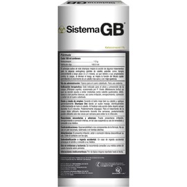 Sistema GB SHAMPOO 1 Hombre, con Ketokonazol que ayuda a normalizar y mejorar las funciones del folículo, frasco 230 ml