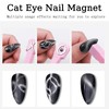 MOLILON 8pcs 5 in 1 Nail Magnets for Nail Art