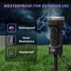 K KASONIC - 24 Hour Outdoor Stake Timer, 6 Outlets