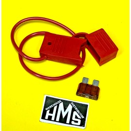 Niehoff  38-25 7.5 Amp Moistureproof 16 Ga. Fuseholder  & ATO Fuse Brand New