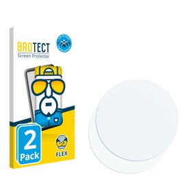 BROTECT Pack of 2 Full Cover Screen Protectors for Ice-Watch ICE Smart 2.0 1.2 Inch (Round) Full Screen Protector Film [3D Curved, Crystal Clear]