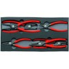 KNIPEX Tools - 6 Piece Circlip Pliers Set In Foam Tray (002001V02)