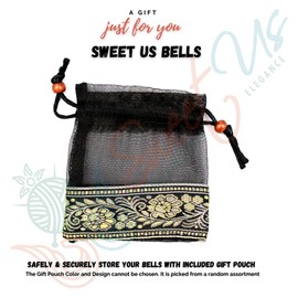 12 Pcs Rustic Bells Musical Rhythm Polar Sleigh Bells, Meditation, Craft Work, Party Favors, Cow Bells, Goat Bells, Wedding Bells, Christmas Décor, Prosperous Cone, 2-in High