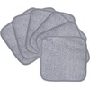 POLYTE Paño Desmaquillante Facial de Microfibra, 20.3x20.3 cm, 6 Pzas