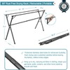 JAUREE 95 Inches Clothes Drying Rack, Drying Rack Clothing Folding