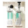 BANGMANG 2 Pack Vacuum Suction Cup Kitchen Utensil Hook with