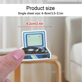 GWAWG Pop Singer Stickers, Popular Singer Stickers, Waterproof Vinyl Stickers, Disposable Stickers for Guitar, Laptop, Water Bottles, Books, Skateboard, Suitcase, 150 Pieces