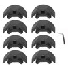 8 Pcs Woodworking Corner Clip Quick Panel Connector Right Angle