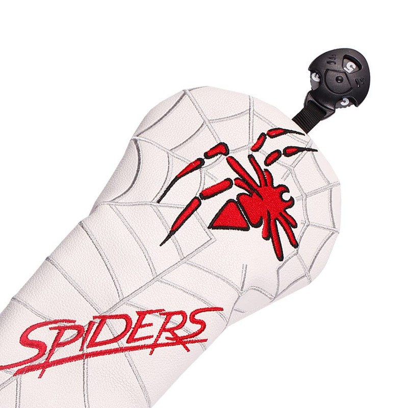 PU Leather Spider Embroidery Golf Club Head Covers for Taylormad