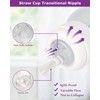 Sippy Straw Nipple for Dr. Brown's Narrow Baby Bottle &