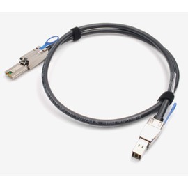 Heretom 2PCS External HD Mini SAS SFF-8644 to SFF-8088 1m 3.3FT Cable