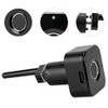 Fingerabdruck-Schloss für Schubladenschrank, intelligente elektrische Diebstahlsicherung Fingerabdruck-Türschloss USB-Aufladung