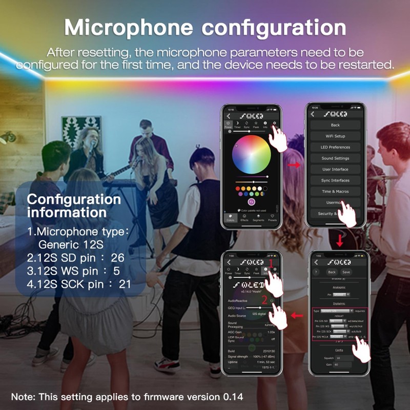 LIGHTEU, GLEDOPTO WiFi WLED LED Controller ESP32 1 Channel with