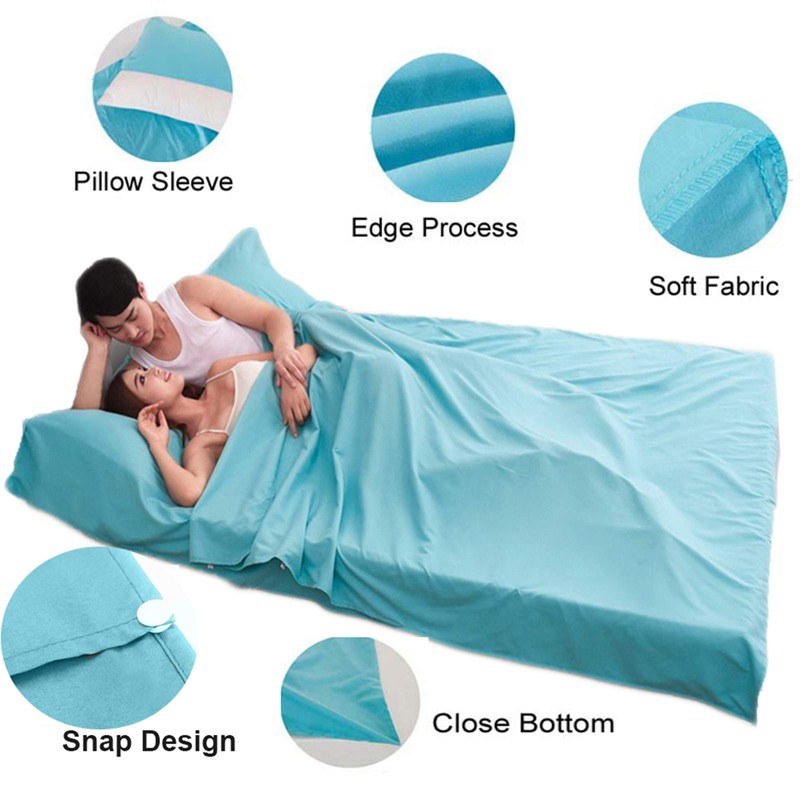 VILISUN sleeping bag, summer sleeping bag, travel sleeping bag, thin,
