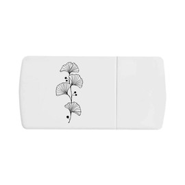 'Ginkgo Biloba Leaf' Pill Box with Tablet Splitter (PI00028268)