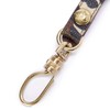 IL BISONTE Key Chain, Key Ring, Leather, Genuine Leather, Cowhide