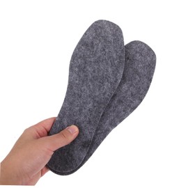 FRCOLOR 15pairs Comfortable Felt Insoles for Shoes Thick and Breathable Moisture-absorbing and Soft Unisex Design for Everyday Footwear